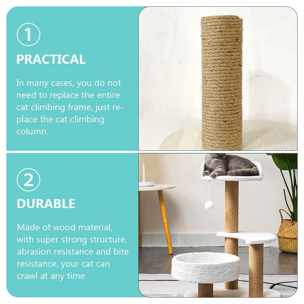 Cat Scratching Post Cat Scratching Post Hemp Rope Cat Climber Cat Tree Scratch Post Replacement