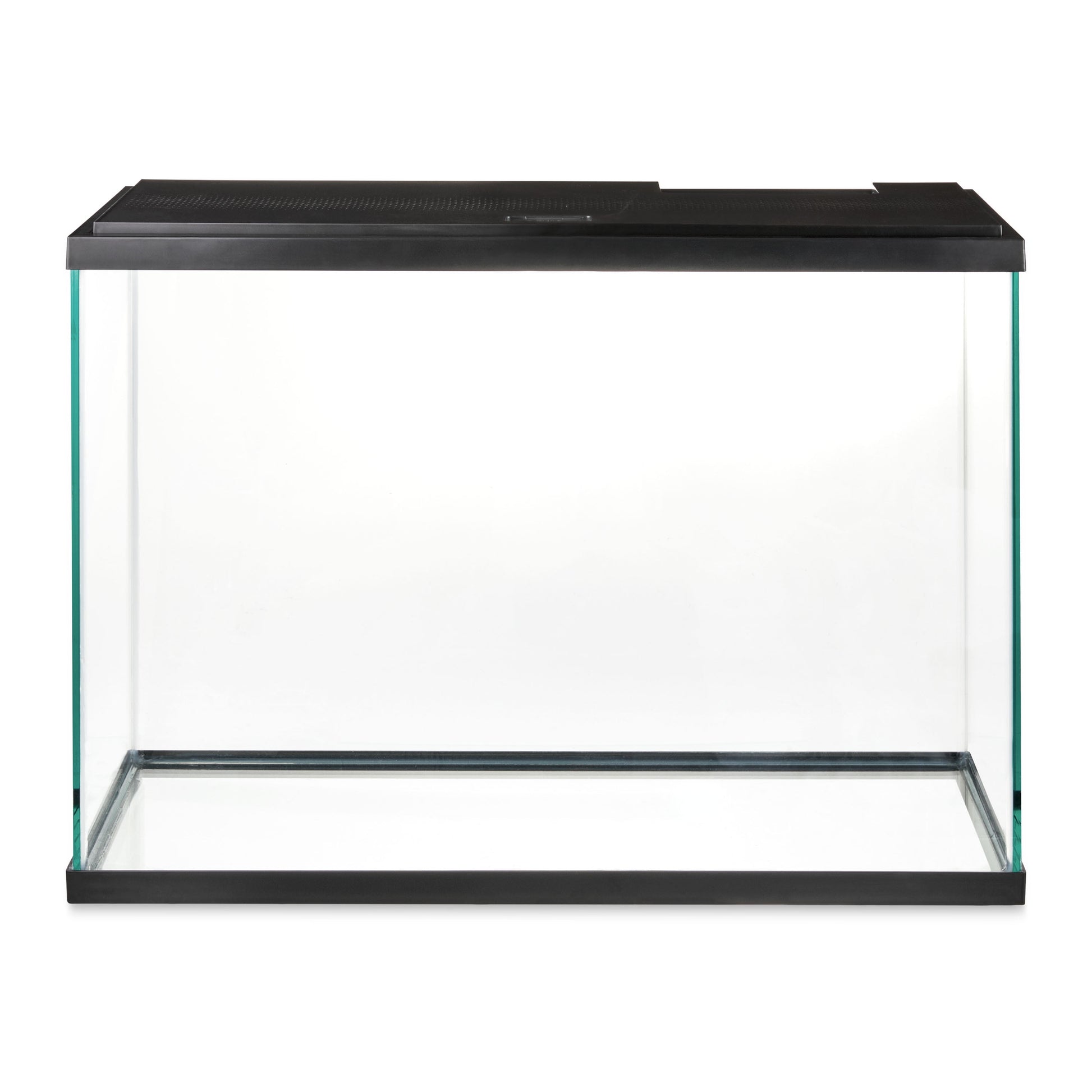 Glass 29 Gallon Aquarium Starter Kit, Black, 30.2''L X 12.44''W X 21.18''H