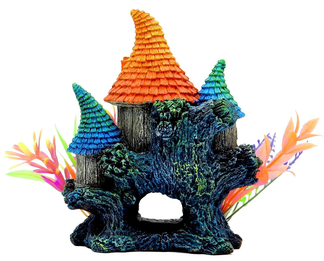 Elf House Aquarium Structure - Multicolor