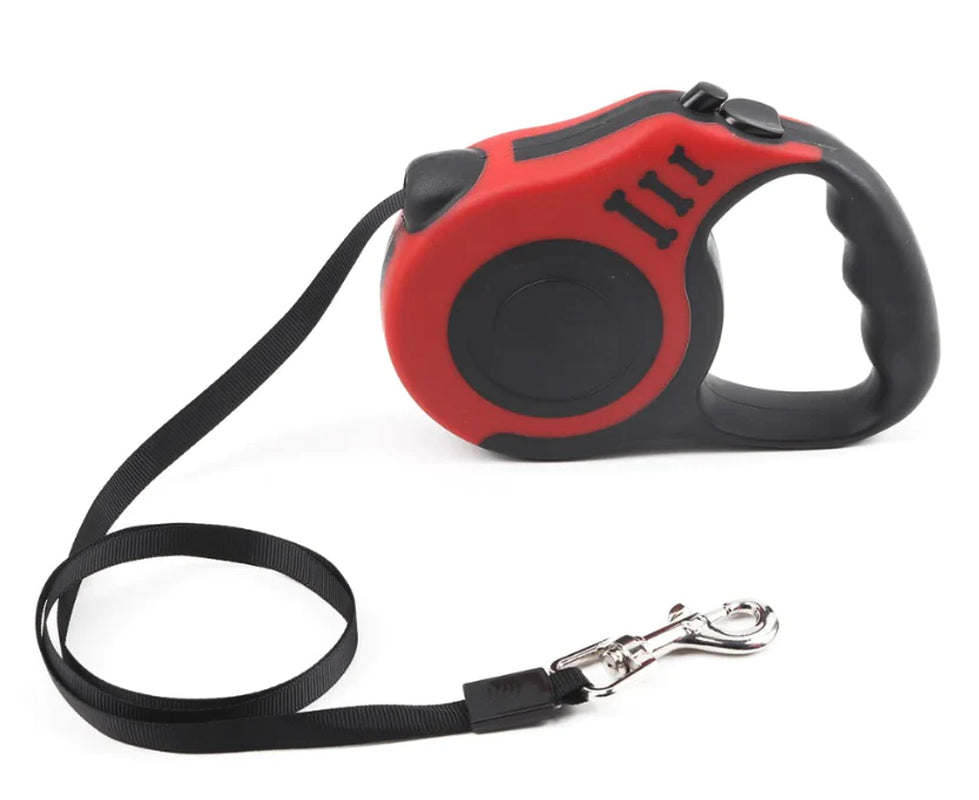 16.5FT Retractable Dog Leash Pet Collar Automatic Walking 