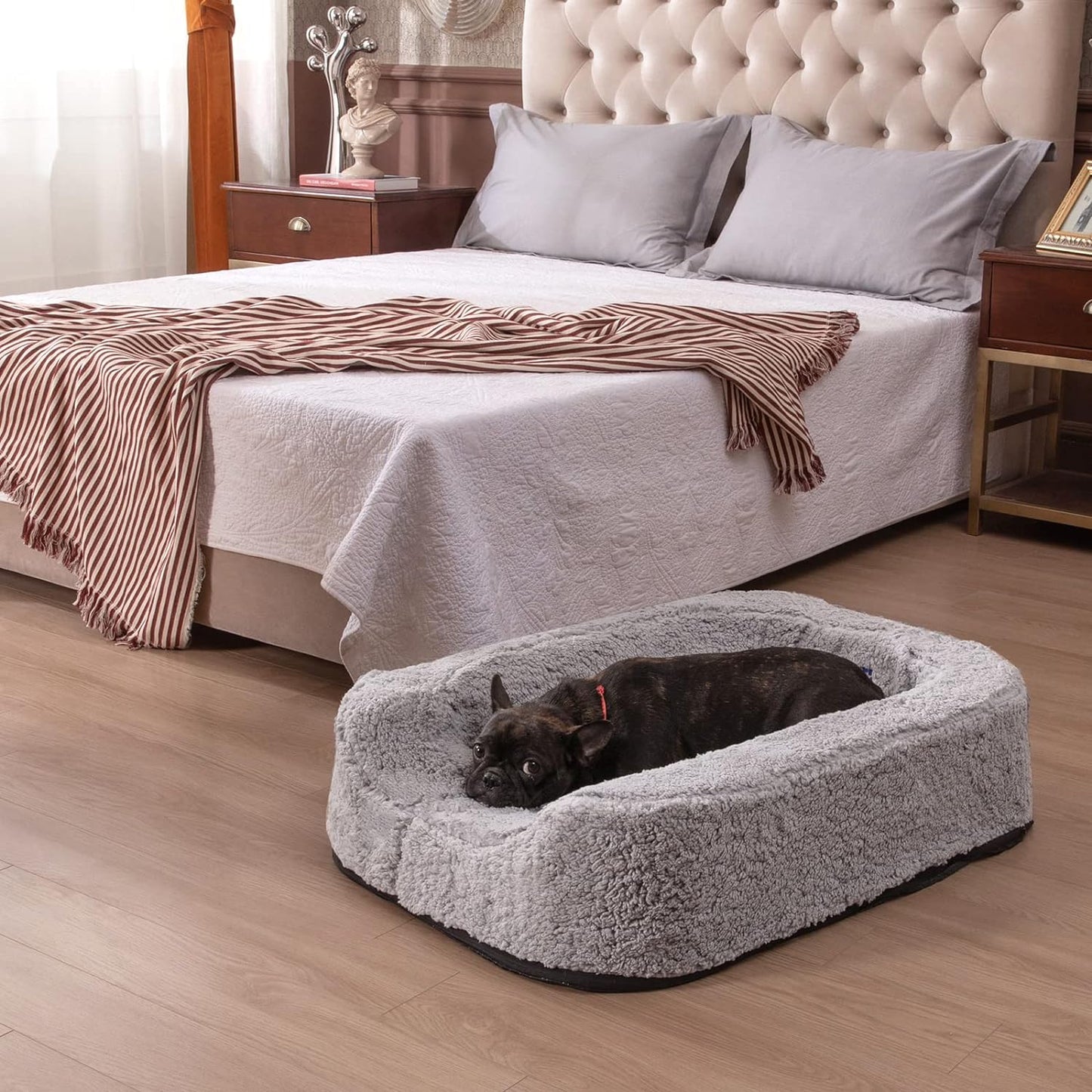  Adjustable Orthopedic Dog Bed for Medium and Large Dogs