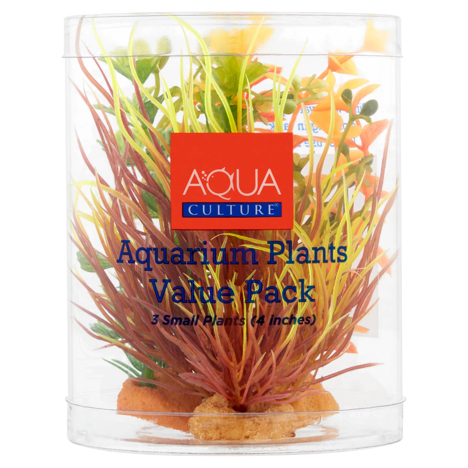 Aquarium Plant Value Pack, 4" Small Plants, 3 Count