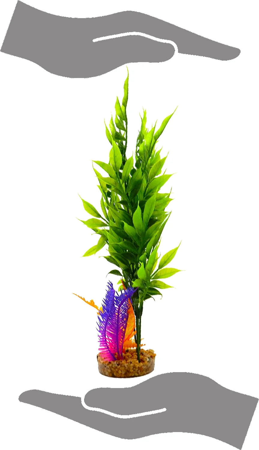 XL Standing Aquarium Plant - Multicolor